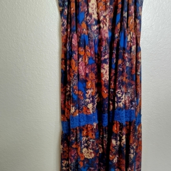 Free people More Is More Midi Slip dress sz M - Picture 4 of 9